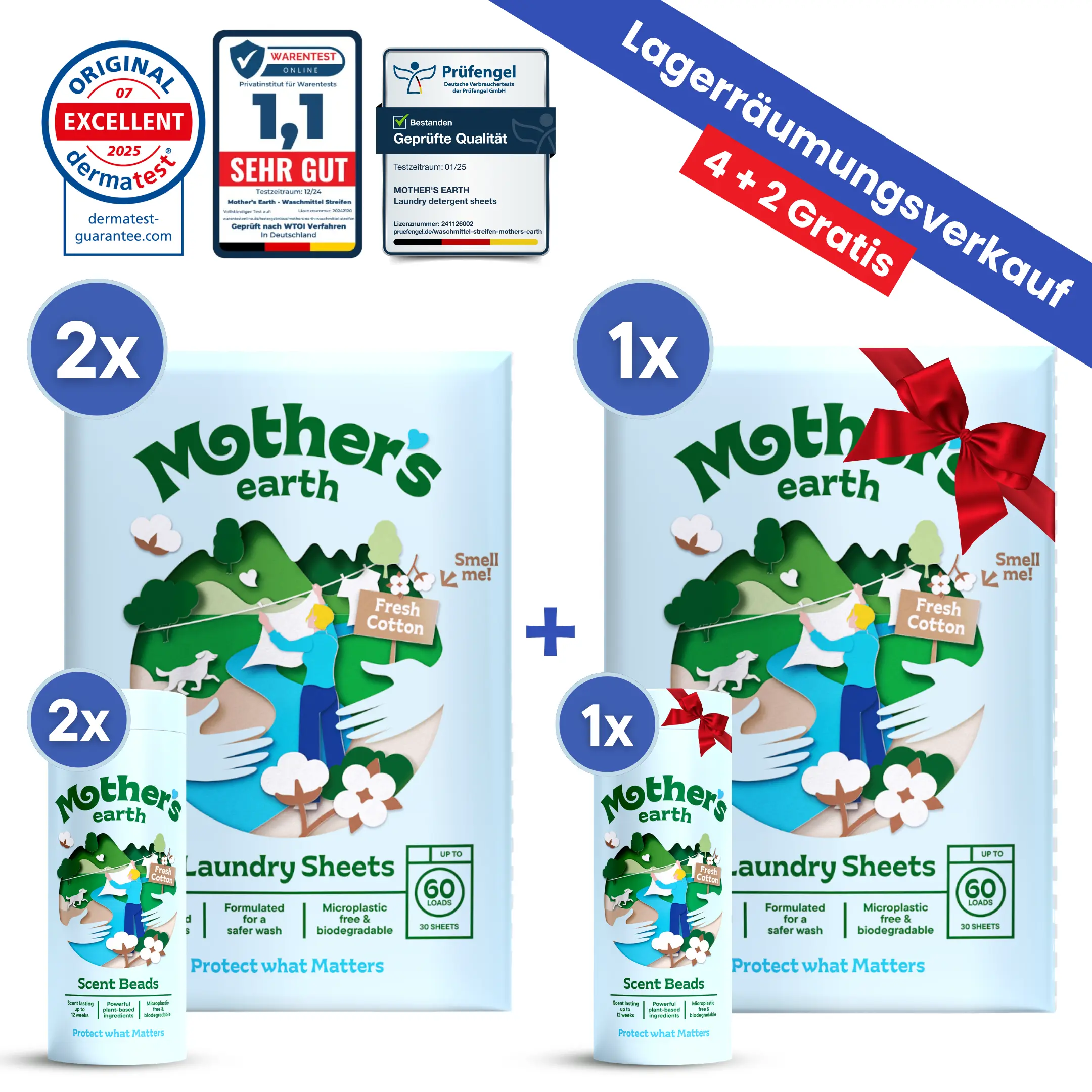 Umweltfreundliche Waschmittel-Blätter + Duftperlen Vorteilspaket - Image 11