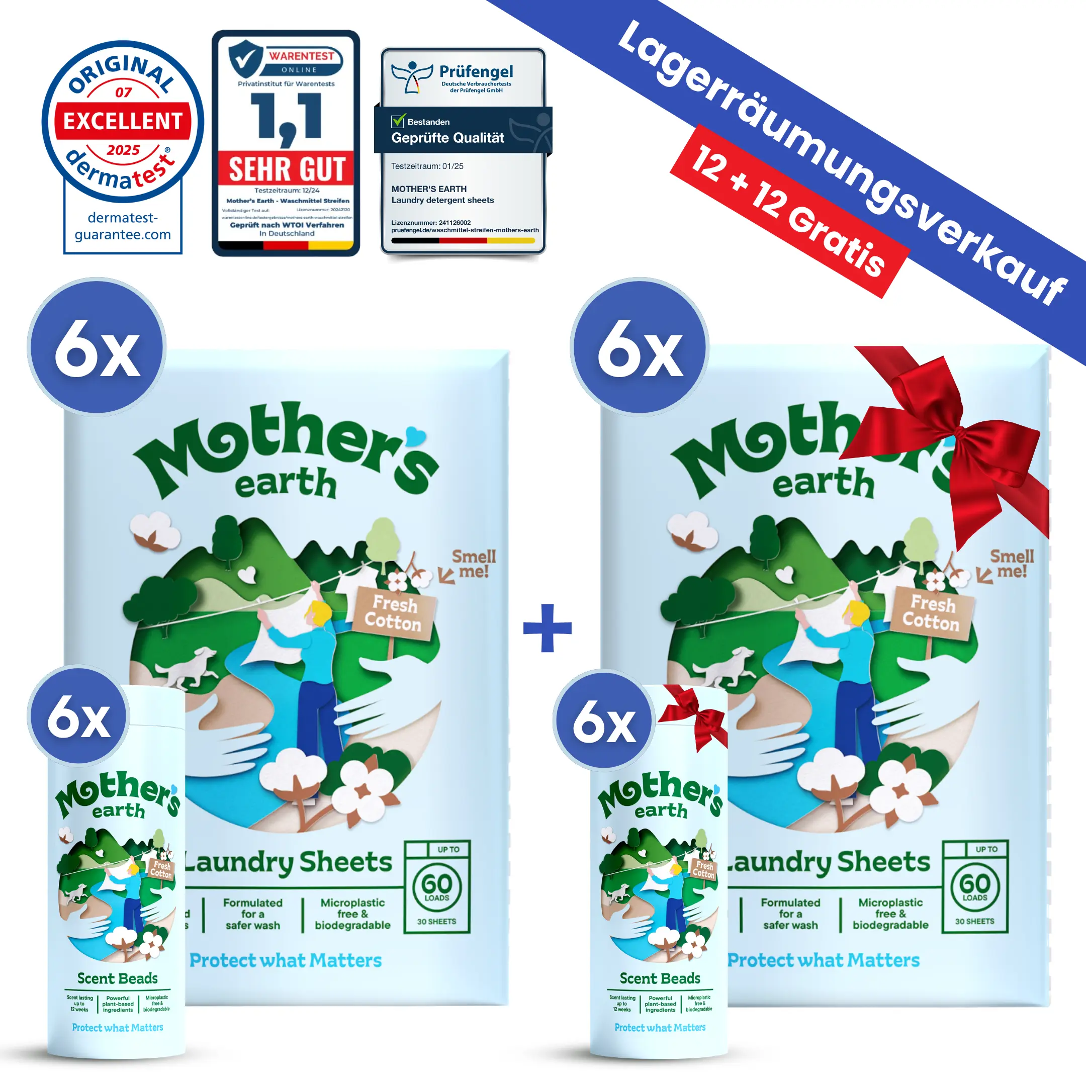 Umweltfreundliche Waschmittel-Blätter + Duftperlen Vorteilspaket - Image 18