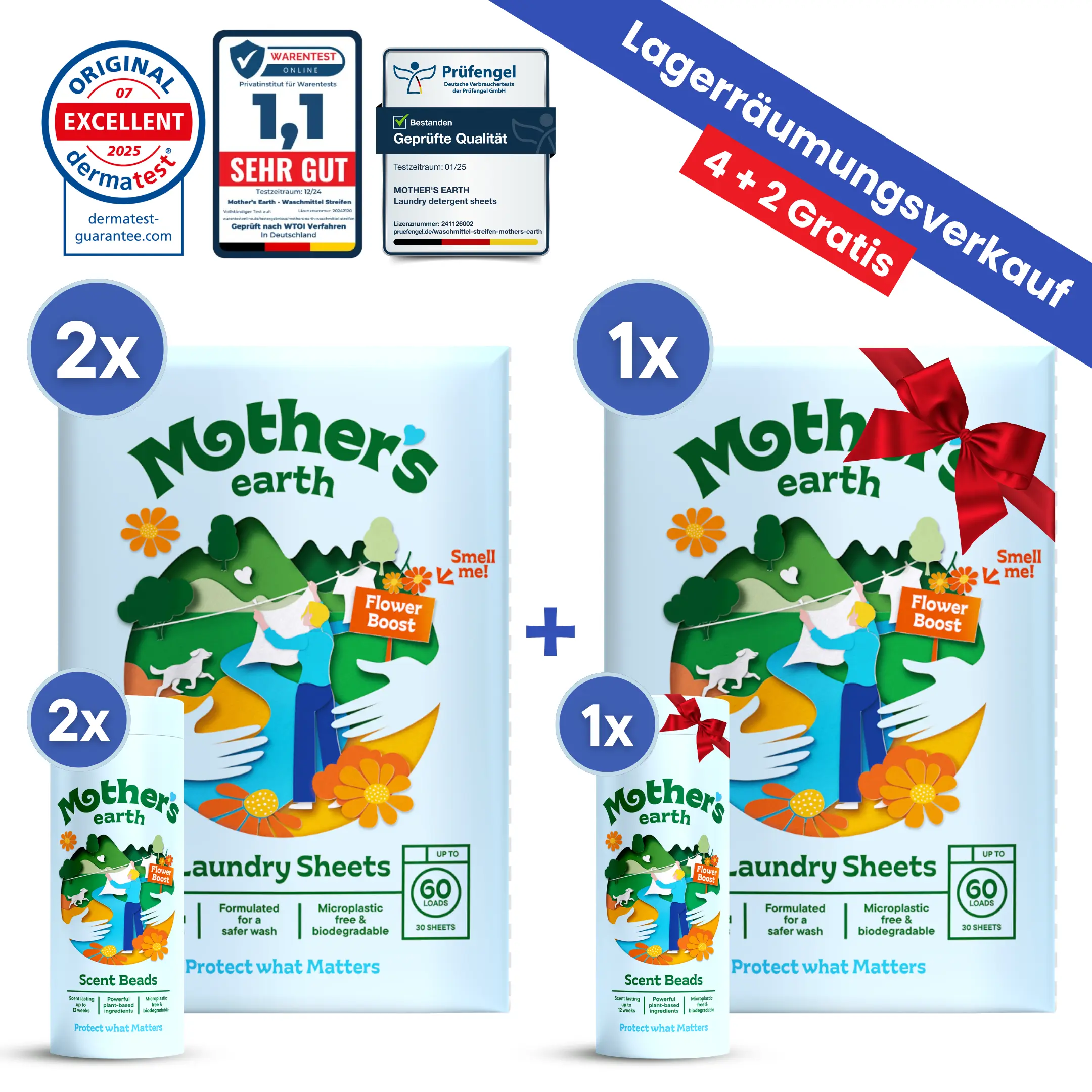 Umweltfreundliche Waschmittel-Blätter + Duftperlen Vorteilspaket - Image 22