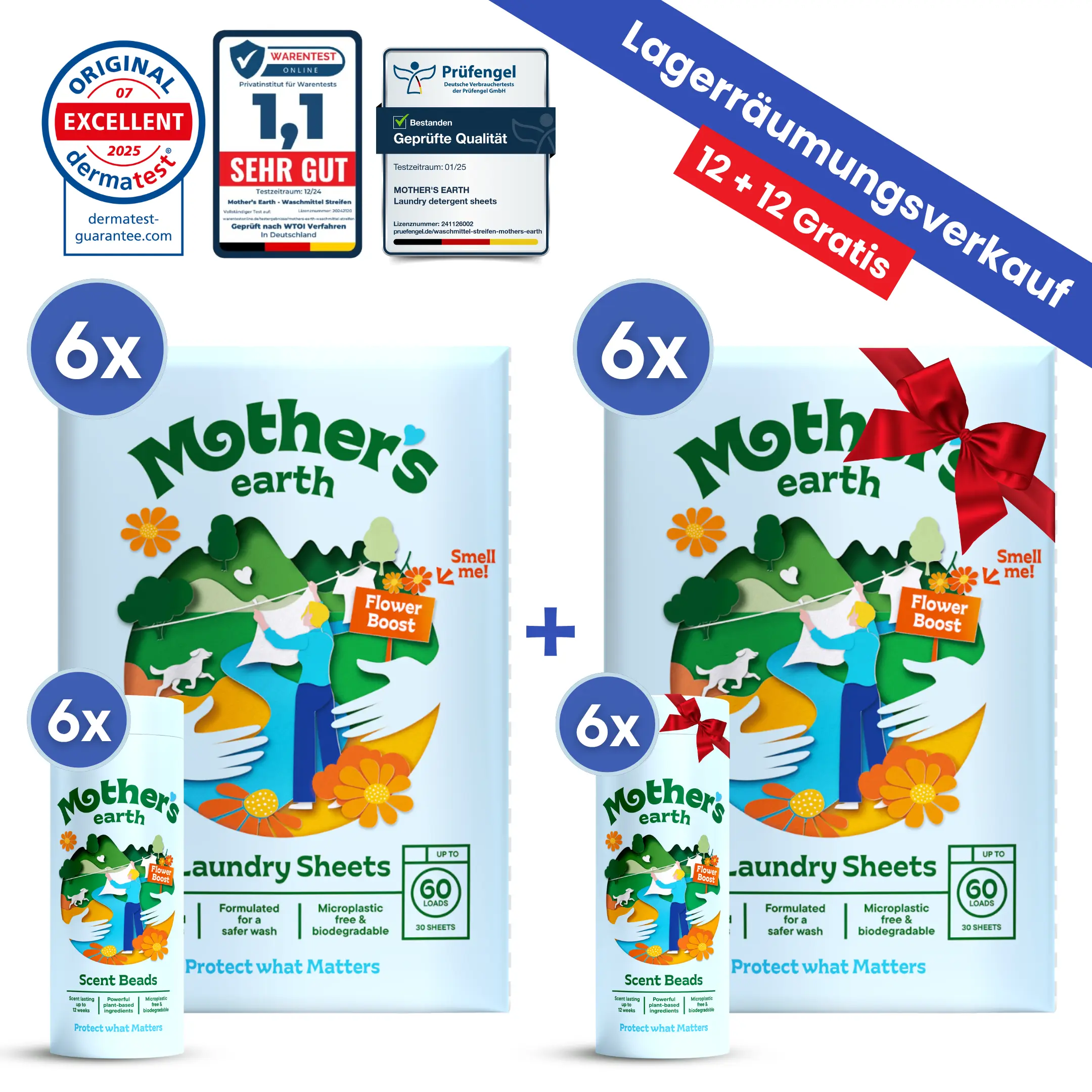 Umweltfreundliche Waschmittel-Blätter + Duftperlen Vorteilspaket - Image 23