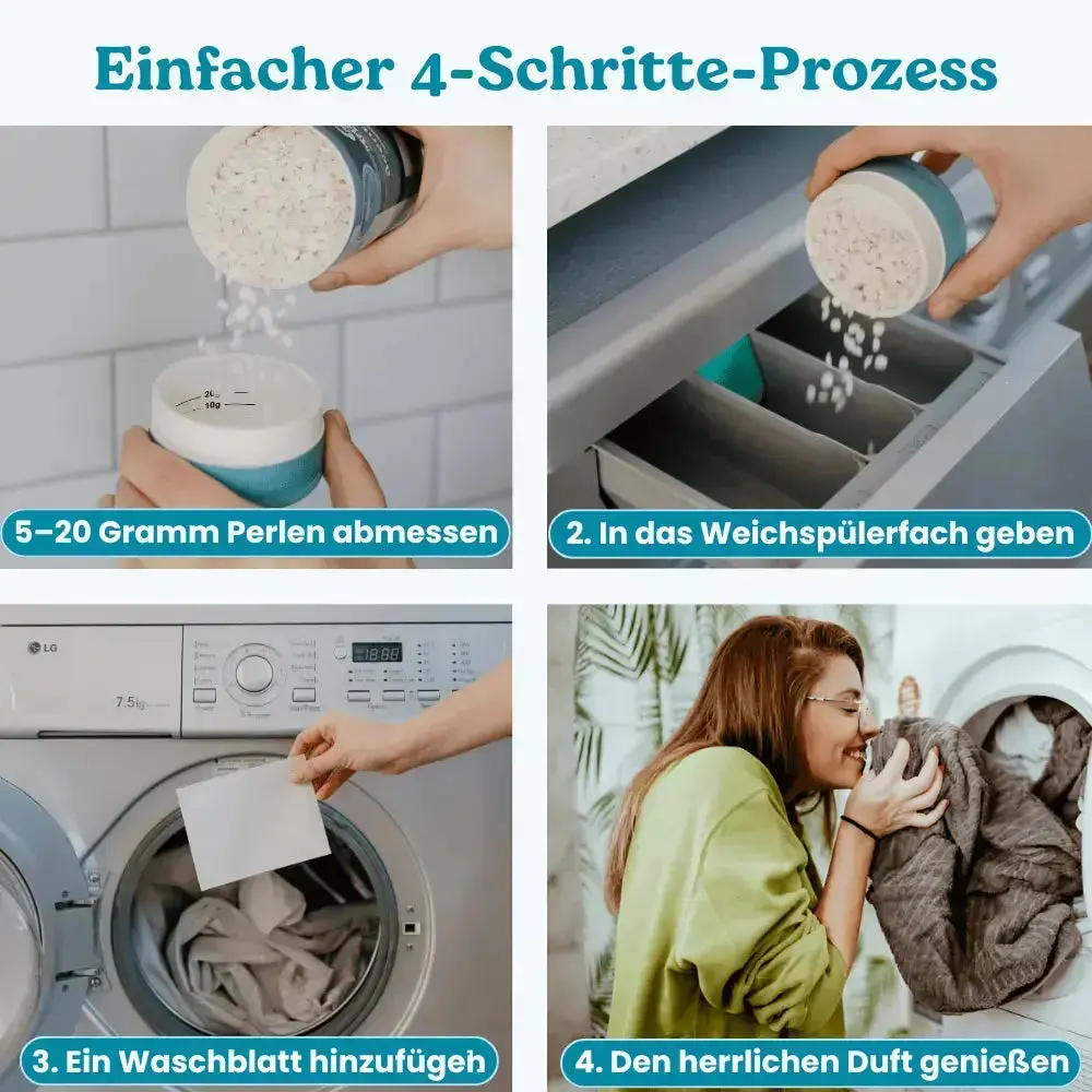 Umweltfreundliche Waschmittel-Blätter + Duftperlen Vorteilspaket (TEST) - Image 4