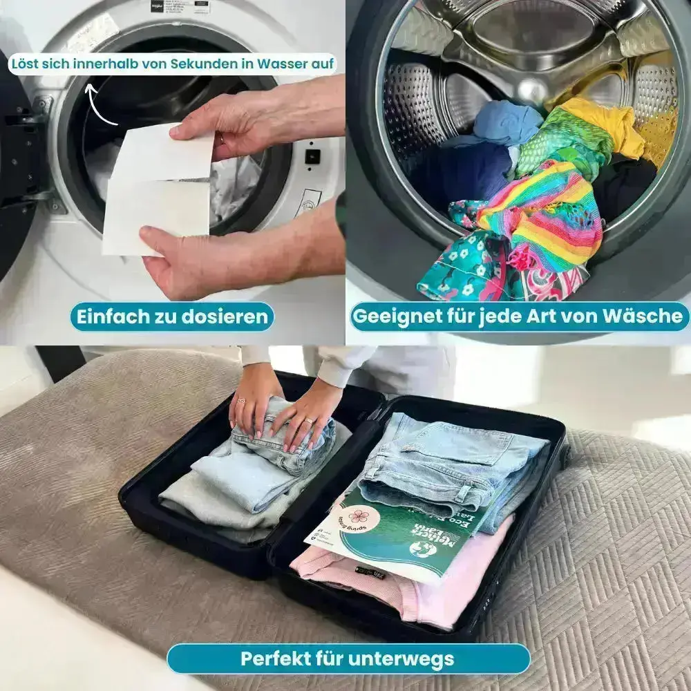 Umweltfreundliche Waschmittel-Blätter - Image 3