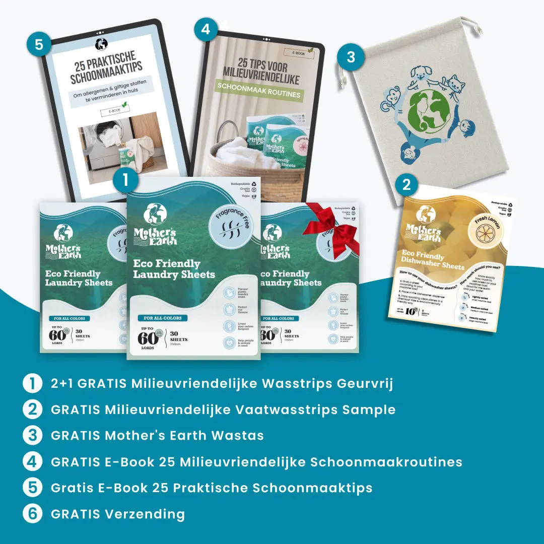 Umweltfreundliche Waschmittel-Streifen | 180 Waschgänge + Kostenlosen Geschenk - Image 10